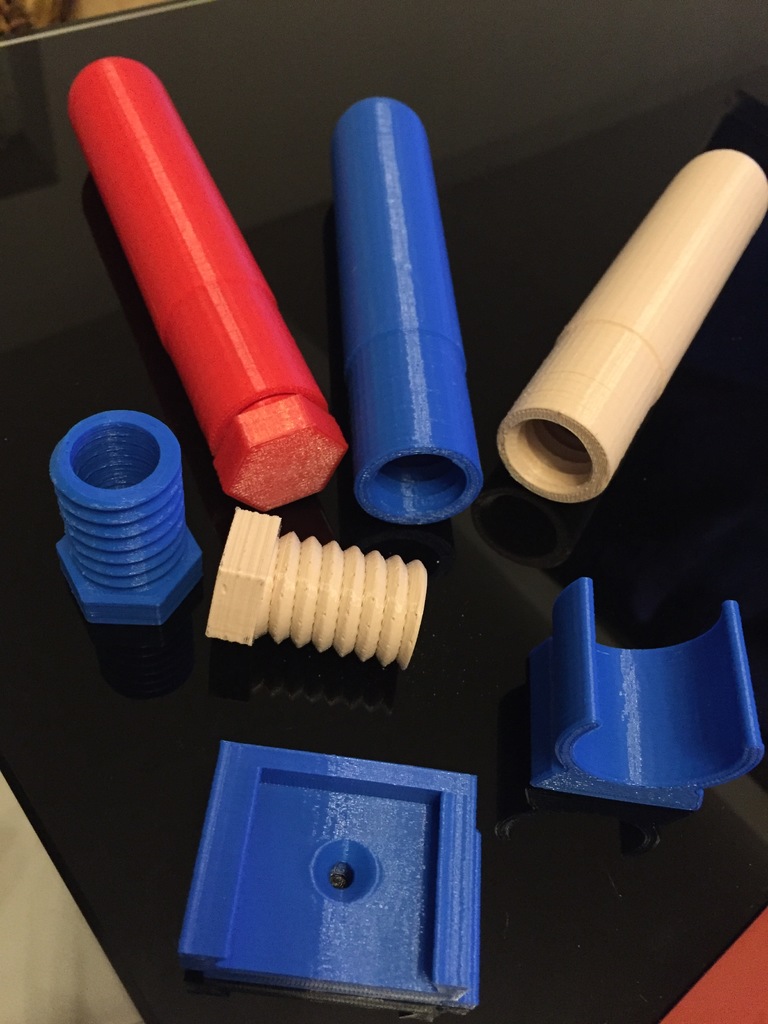 Waterproof Test Tube Containers (+Mounting System)