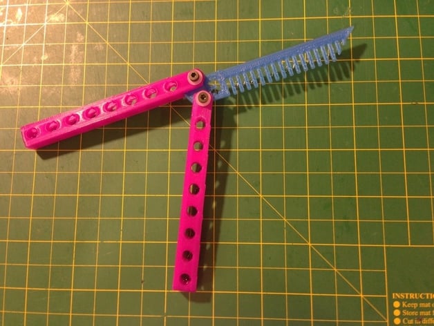 Butterfly Comb Fun Functional Aggressive