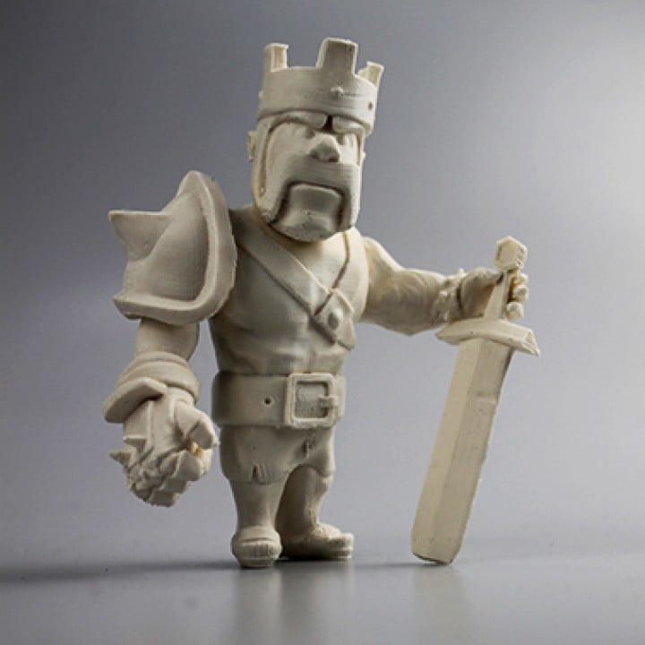 Clash Of Clans Barbarian king
