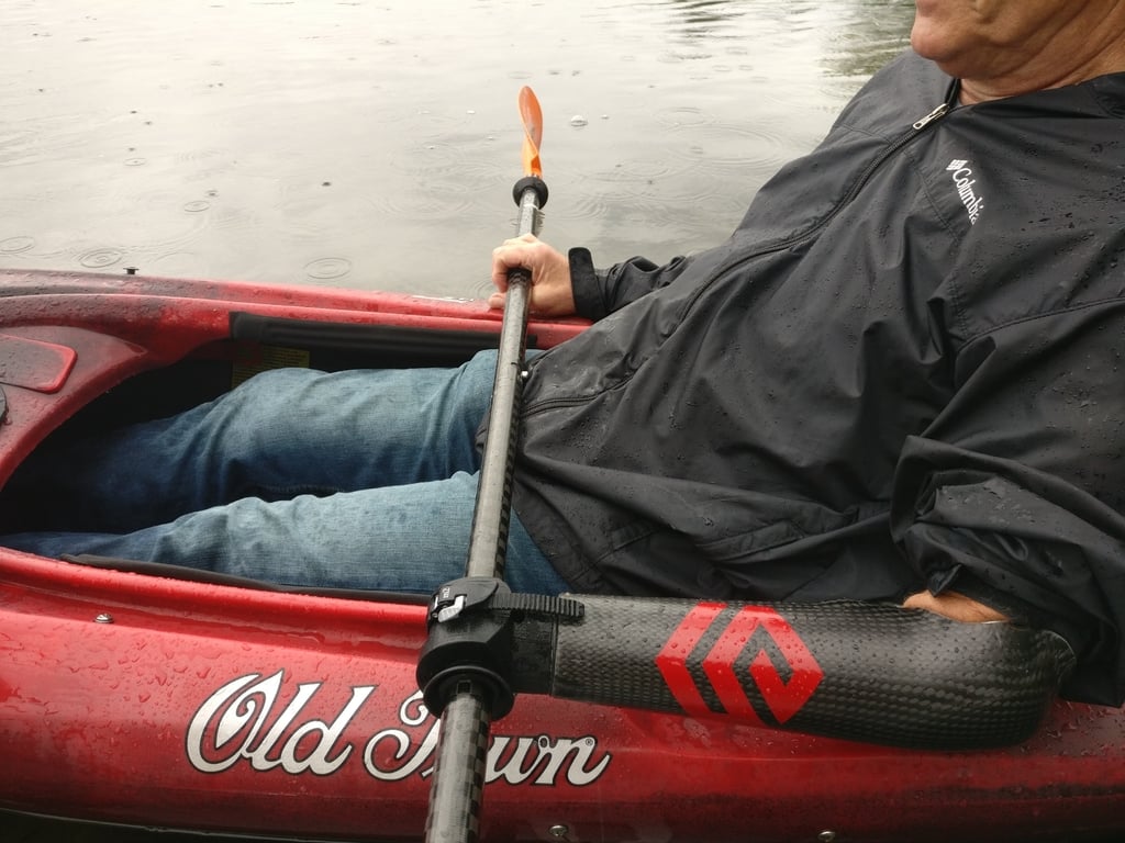 Terminal device for kayaking 
