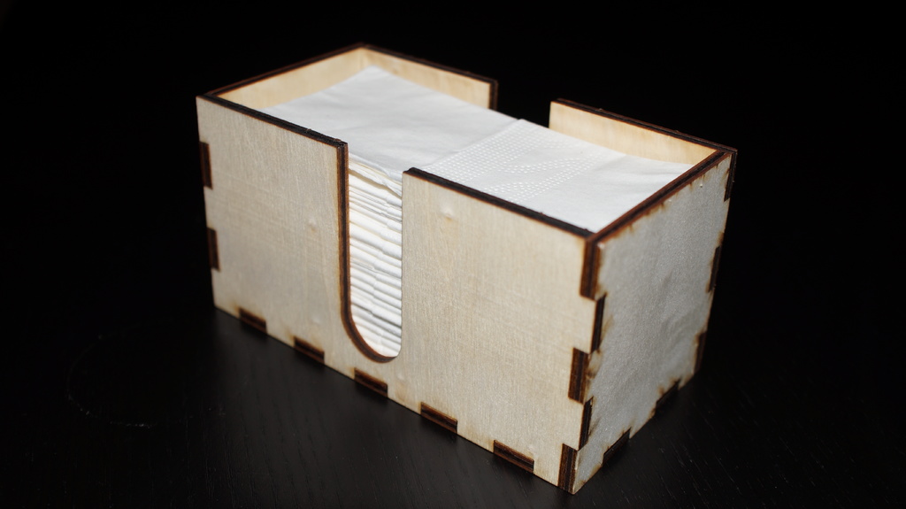 [Lasercutter] Tissue Box / Taschentuch-Box