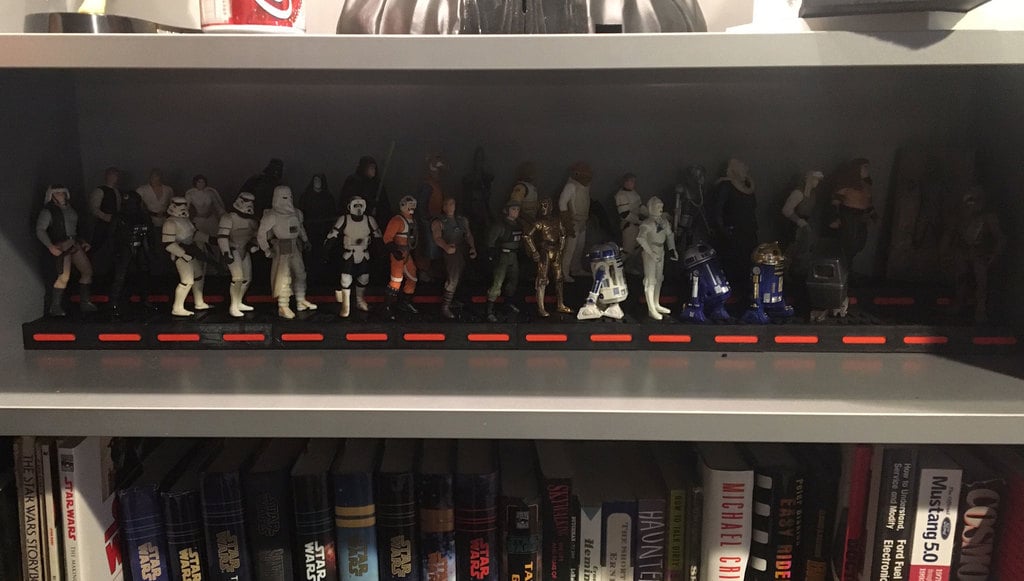 Star Wars Figure Display Stand IKEA Billy Book Case