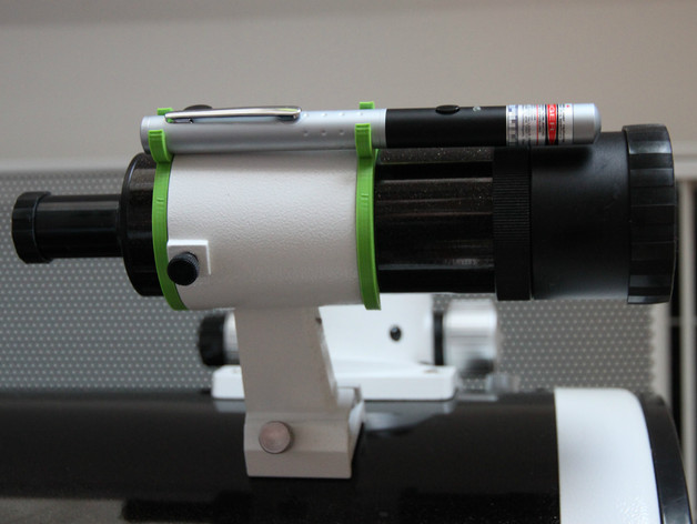Laser Pointer to ViewFinder telescope adapter