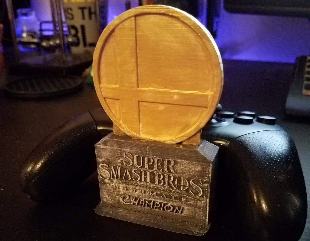 Super Smash Ultimate Tournament Trophy