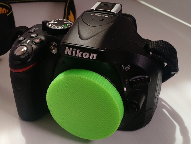 Nikon F Mount Body Cover/ Pinhole Camera