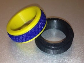 Customizable Fidget Spinner Ring