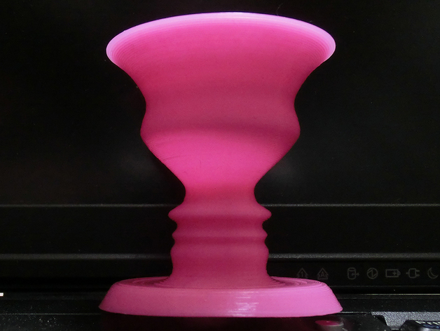 Illusion Silhouette Design Cup Style Small Tray Rubin’S Vase