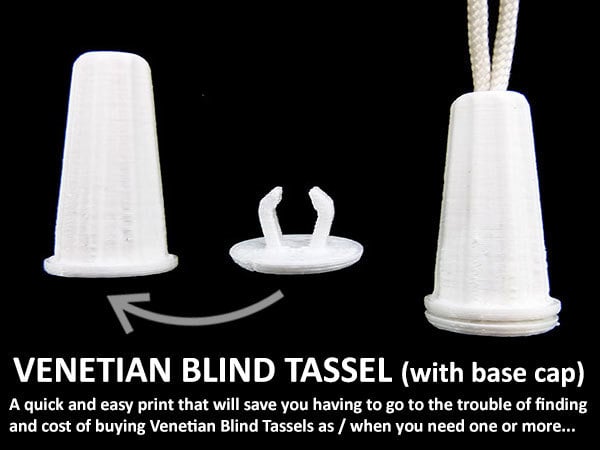 Venetian Blind Tassel (with End Cap)