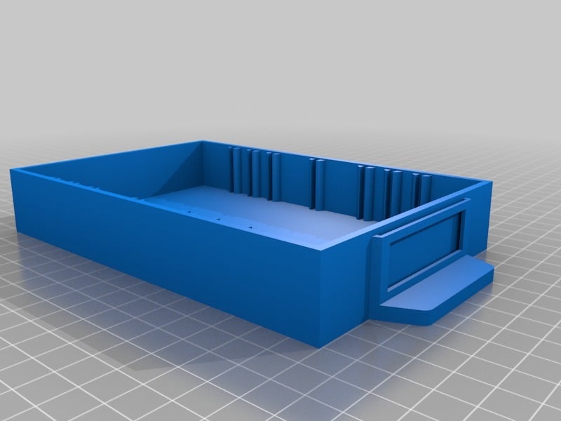 Small Parts Organizer Bin (1" x 4" x 6" outer box dimensions)