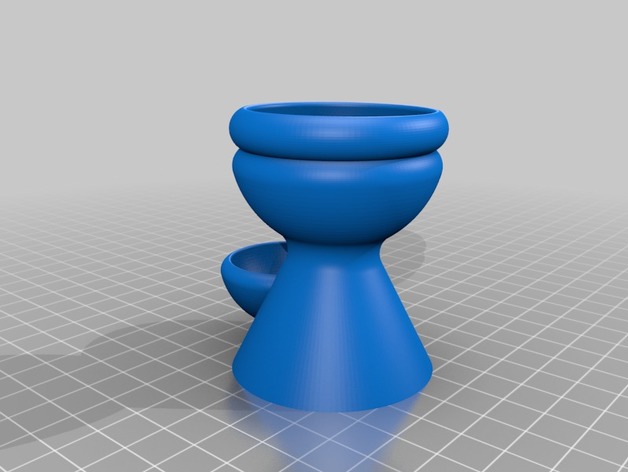 easter egg cup shell improved and final version Eierbecher