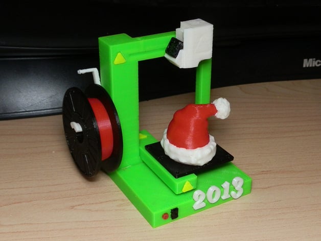 Christmas Ornament - 2013 - 3D Printer