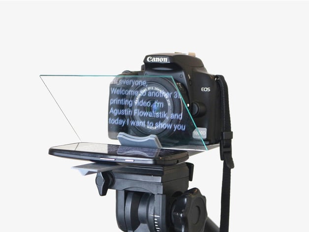 Smartphone Teleprompter Tripod Adapter
