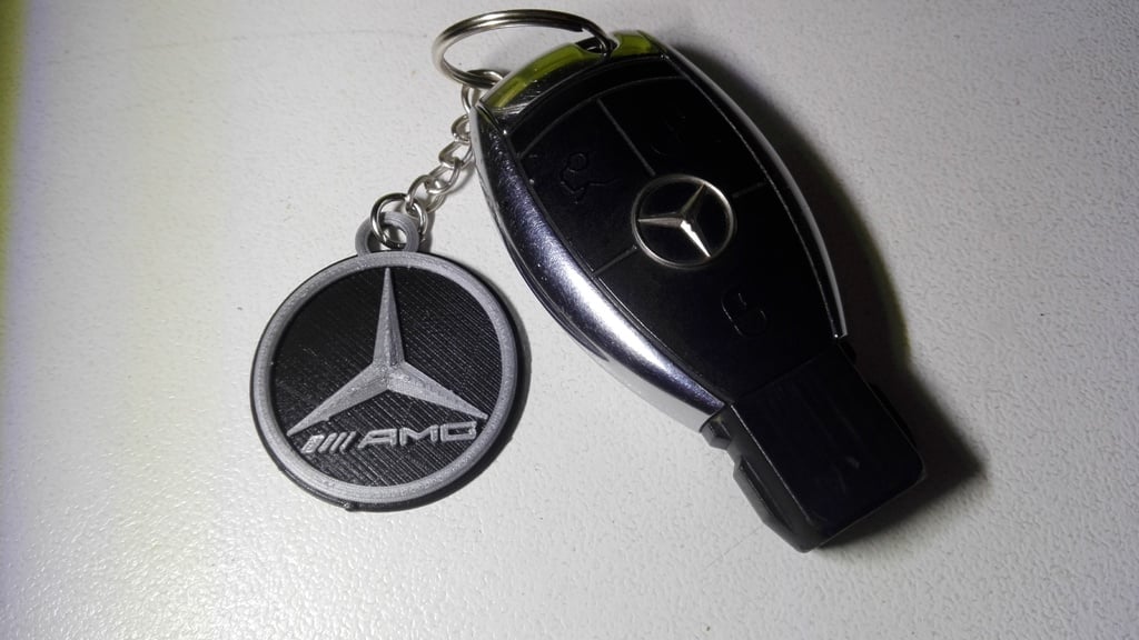 Mercedes Benz AMG keychain