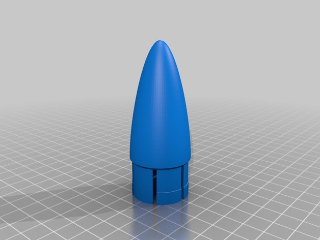 Customizable Rocket w/ 4 fins & payload MK2