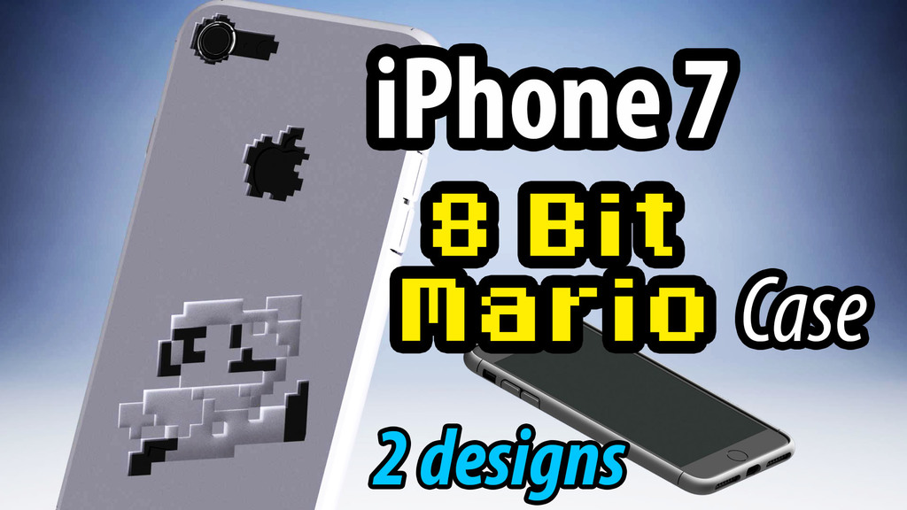 iPhone7 Case - 8 Bit Mario