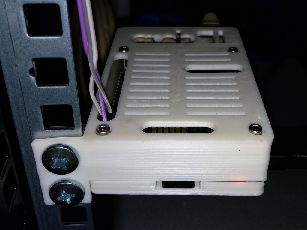 Raspberry Pi B+ 19" rack case