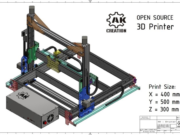 3D Printer - CNC Mill - Big Size