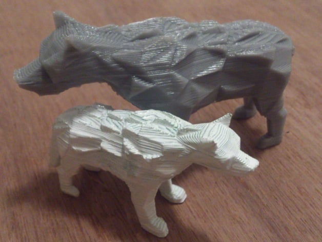 Low Poly Direwolf Game Of Thrones