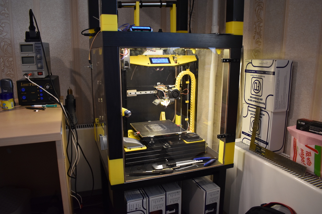 3D Printer heat chamber