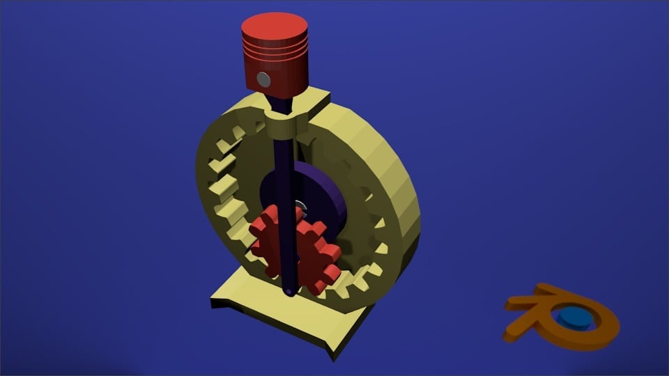 Planetary Gear Piston