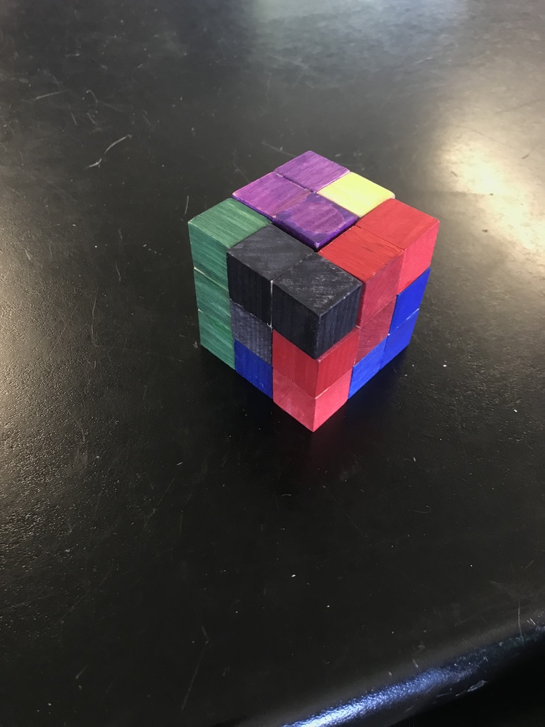 Pretty Difficult Puzzle Cube