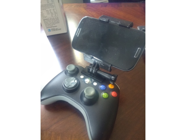 xbox controller with phone mount