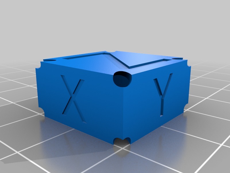 Customizable Calibration Box for SLA printers