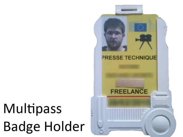 Multipass Badge Holder, the 5th element