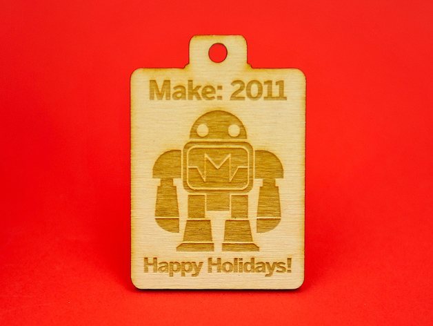 MAKE Holiday Robot
