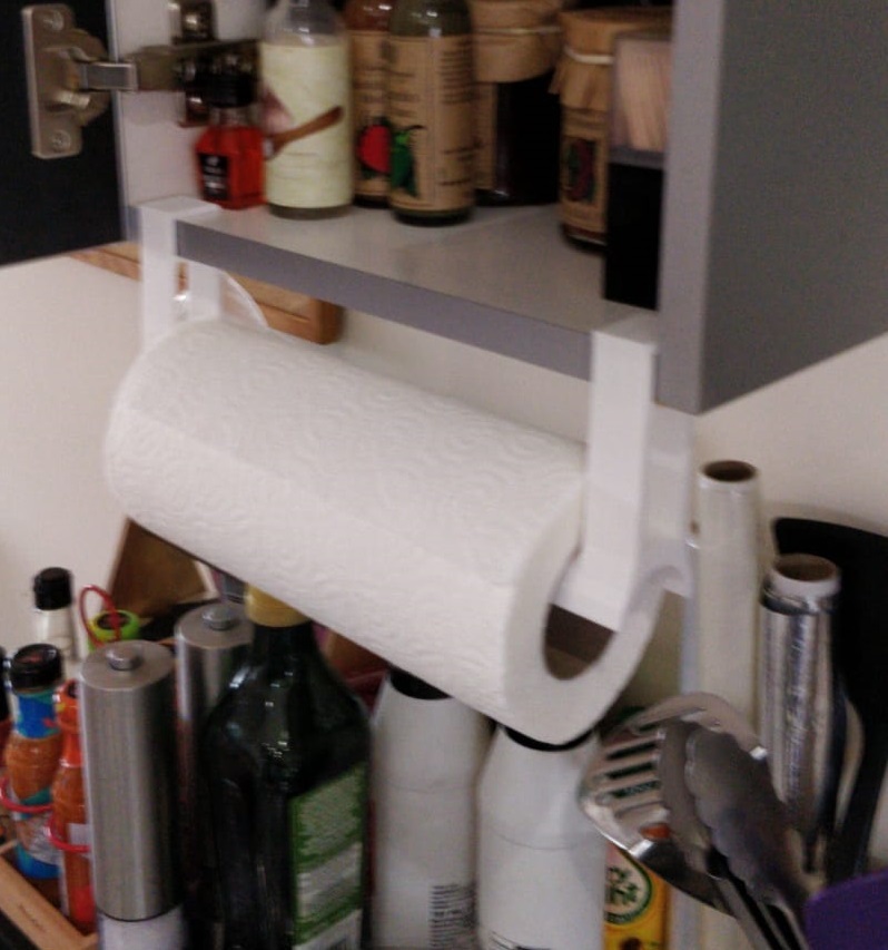 Kitchen Roll Holder 15mm cabinet