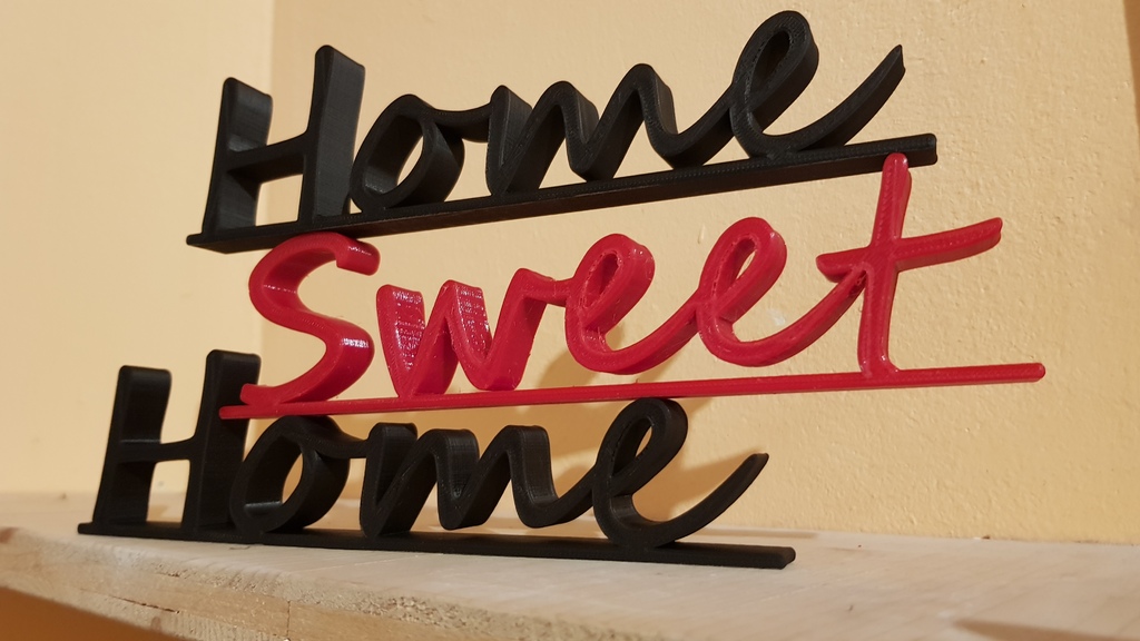 "Home Sweet Home" decoration