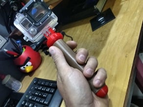 25mm PVC pipe Gopro Floating Handle