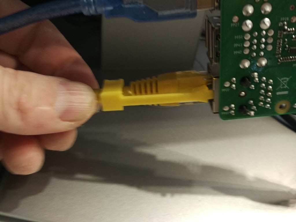 Ethernet Cable Clip Repair - Rework