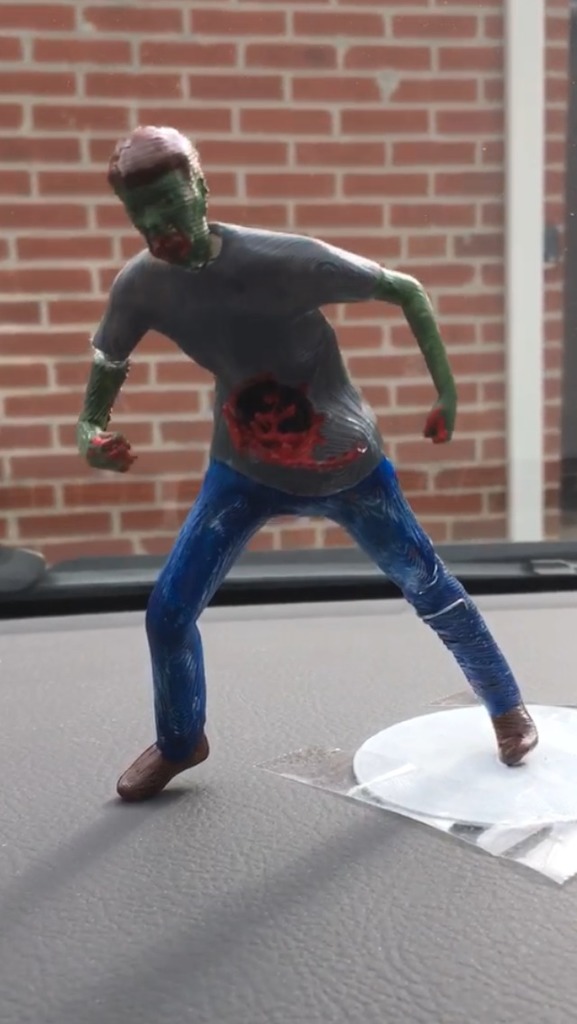 Zombie Dashboard Bobblehead/leg/arm man