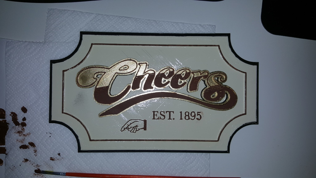 'Cheers' Sign
