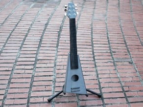 Playable Guitar - Printable Without Supports