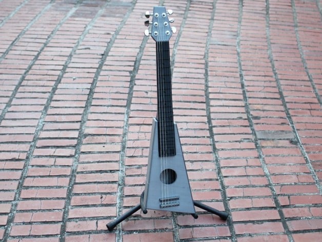 Playable Guitar Printable Without Supports