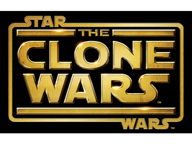 Clone Wars Logo Plaque