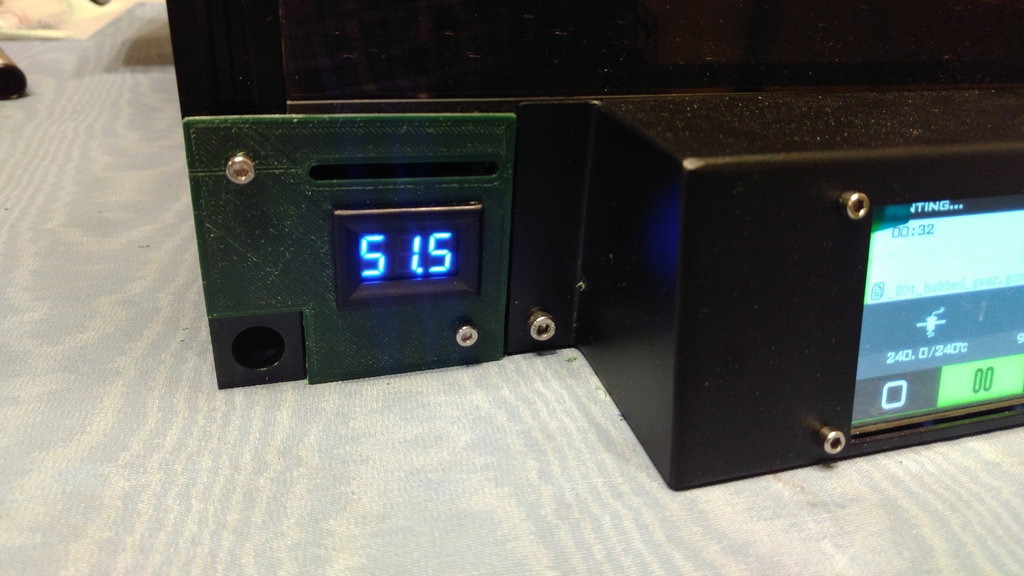 Two Trees Sapphire-S Enclosure Temperature Display