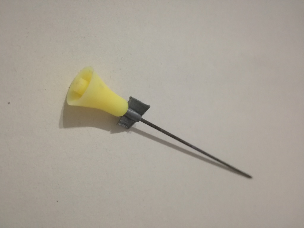 simple and tiny blowgun tail for cold steel darts (.40 cal)