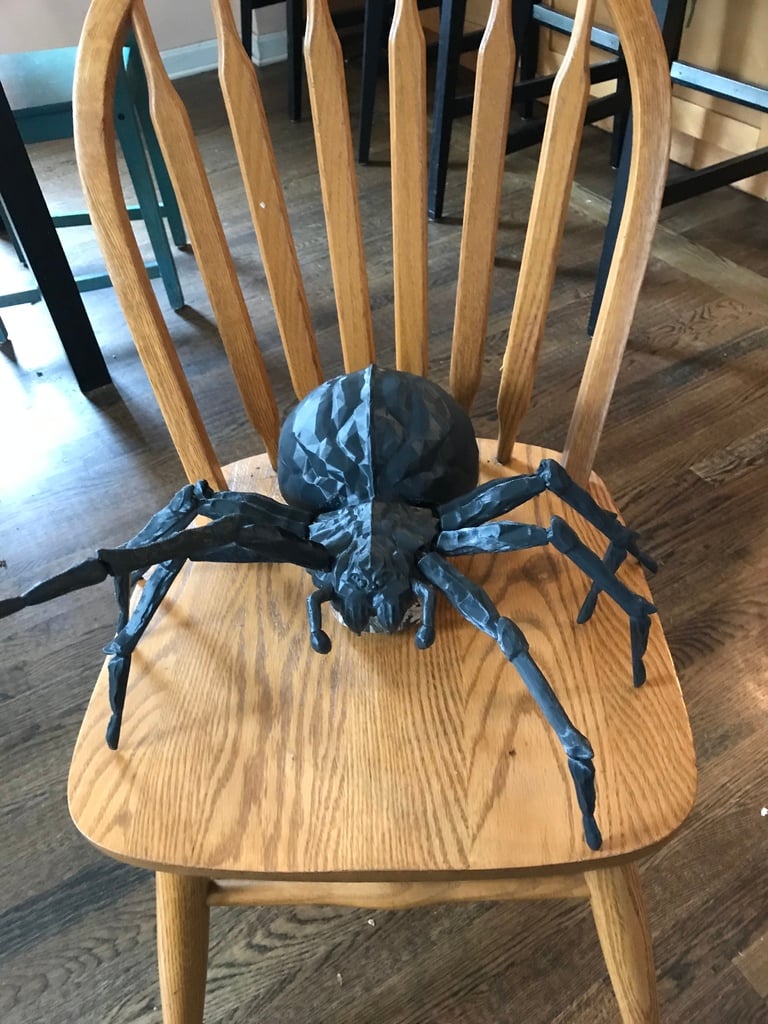 Giant Posable Halloween Spider w/REMIXED leg segment (UPDATED)