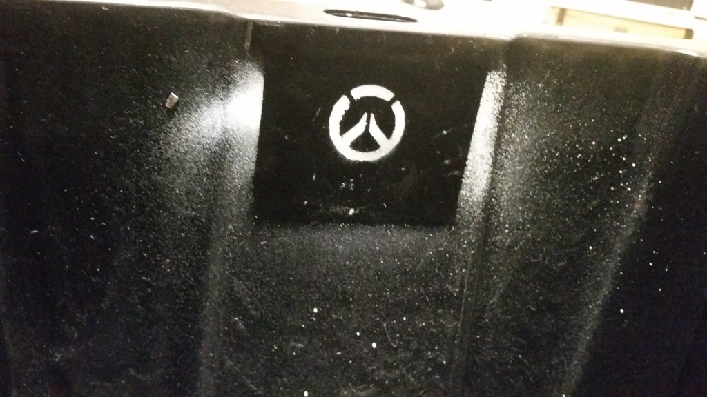Overwatch Logo Stencil