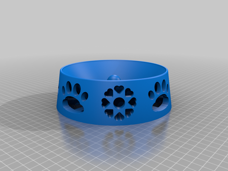 Pet Bowl - OpenJScad design
