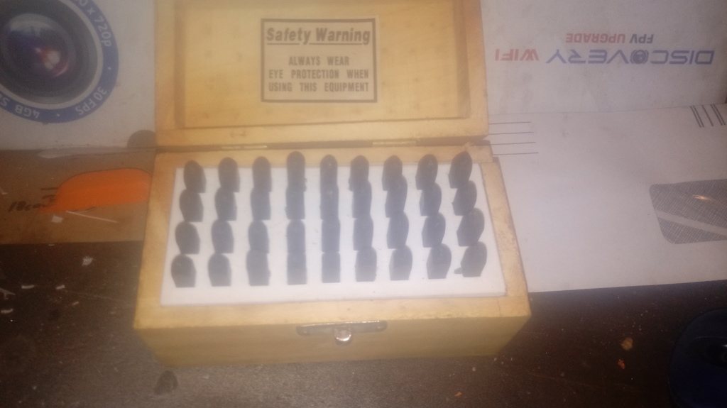 Replacement Holder Insert for Vintage Pittsburgh Steel Stamping Set Case