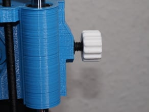Customizable Hex Nut Knob (not only for Prusa i3 Hephestos)
