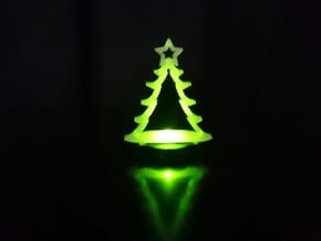 LED Christmas tree ornament