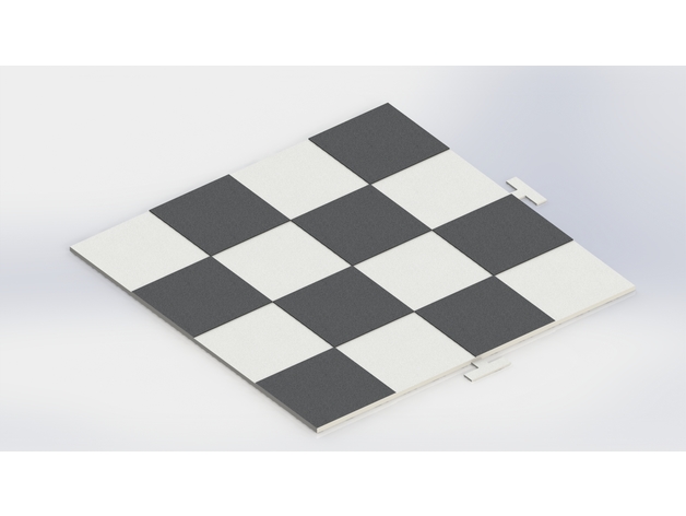 Easy Print Slot Together Chess Board