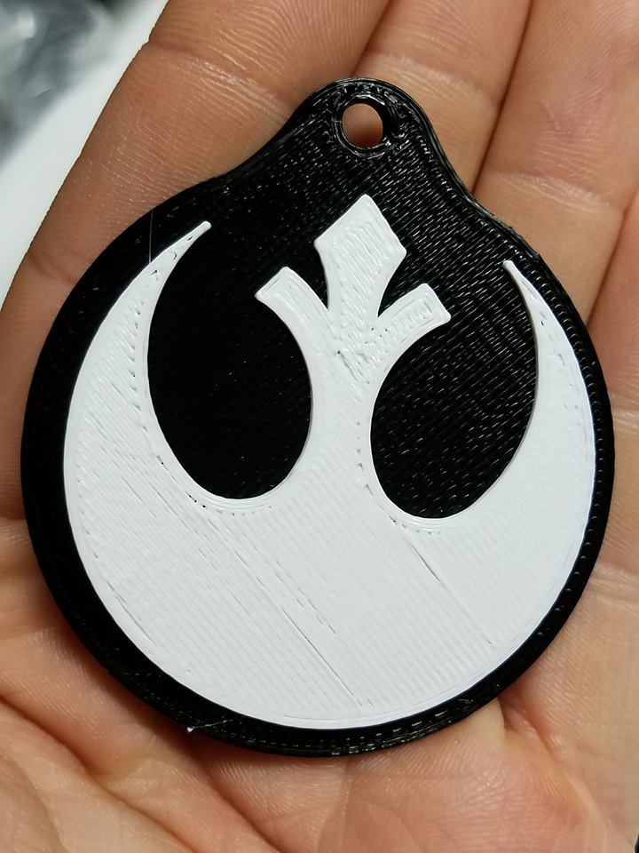 Rebel Forces Keychain
