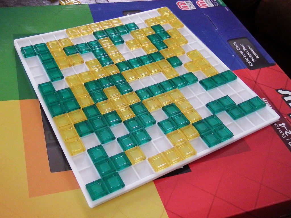 Blokus - Replacement Tiles & 2 Player Board