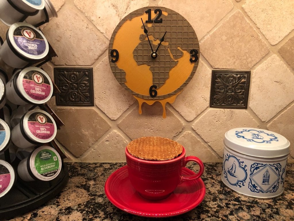 Stroopwafel World Clock